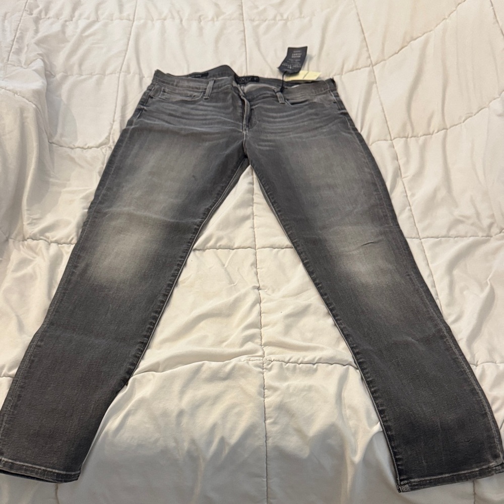 Stylish Gray Denim Jeans